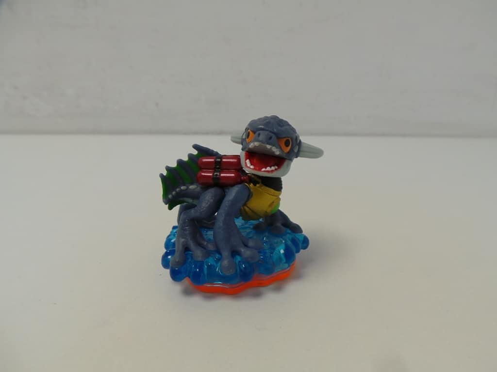 Skylanders Giants Zap Action Figure - Black Synthetic Resin Collectible Toy for Kids | Video Game Character for Interactive Play & Display