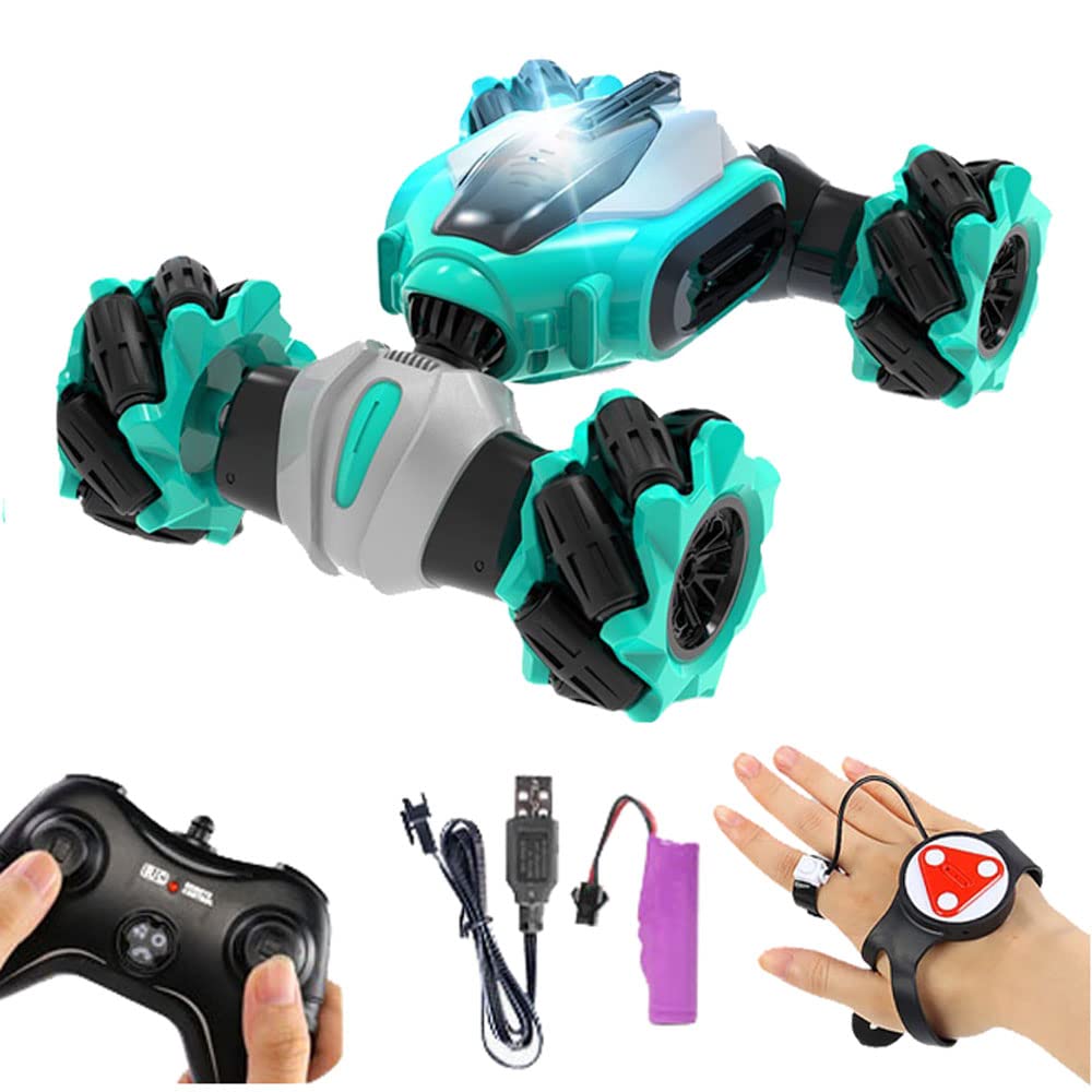 HDZXC 360° Flips Stunt RC Car - Remote Control Off-Road Truck with Rotating & Climbing Action, High Speed Electric Toy for Boys & Girls Ages 6+ - Perfect for Indoor/Outdoor Play, Birthday Gifts & Racing Competitions
