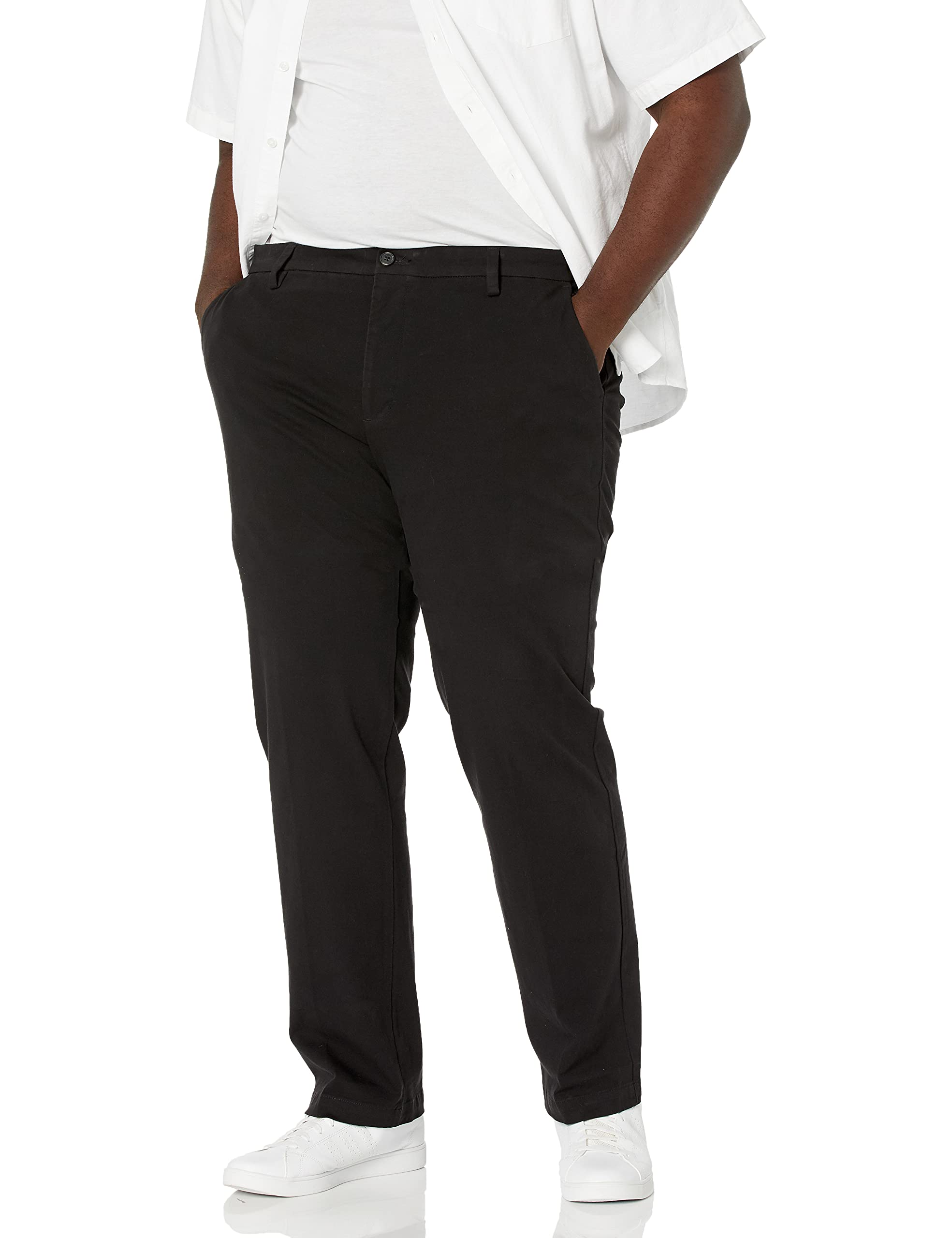 Dockers Men's Classic Fit Workday Khaki Smart 360 FLEX Pants - Comfortable Office & Business Casual Trousers for Men (Standard & Big & Tall Sizes) - Perfect for Work, Meetings & Professional Events