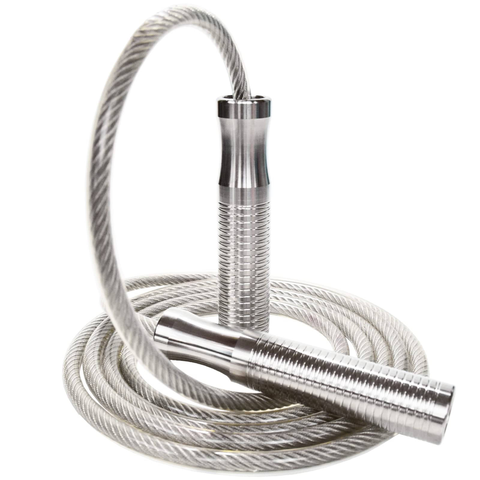 Ahomie Weighted Jump Rope for Fitness Training - Adjustable Heavy Jump Rope with Non-Slip Stainless Steel Handles for Women & Men - Perfect for Endurance Workouts, CrossFit, Home Gym & Cardio Exercise