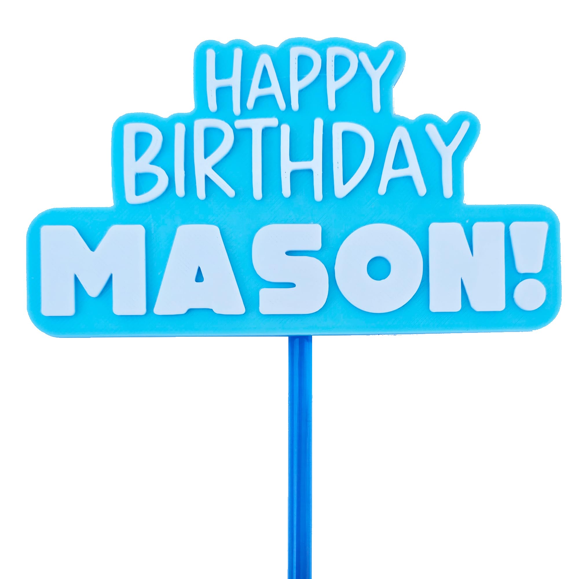 Custom Cake Topper with Name - Personalized Wedding, Birthday & Anniversary Cake Decorations - Perfect for Celebrations & Special Occasions