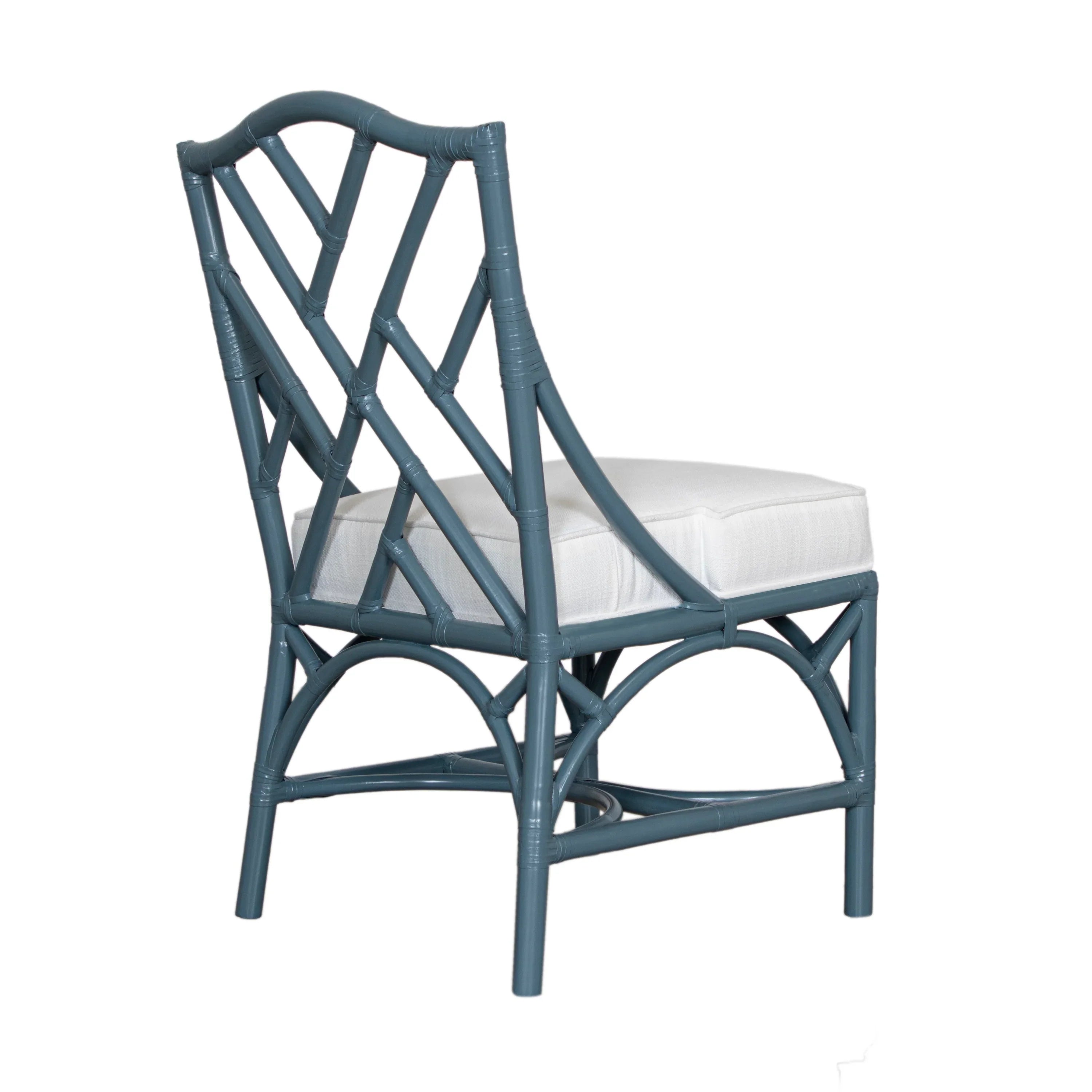 Chinese Chippendale Style Dining Side Chair - Elegant Wooden Accent Chair for Dining Room, Living Room & Office - Perfect for Home Decor & Entertaining