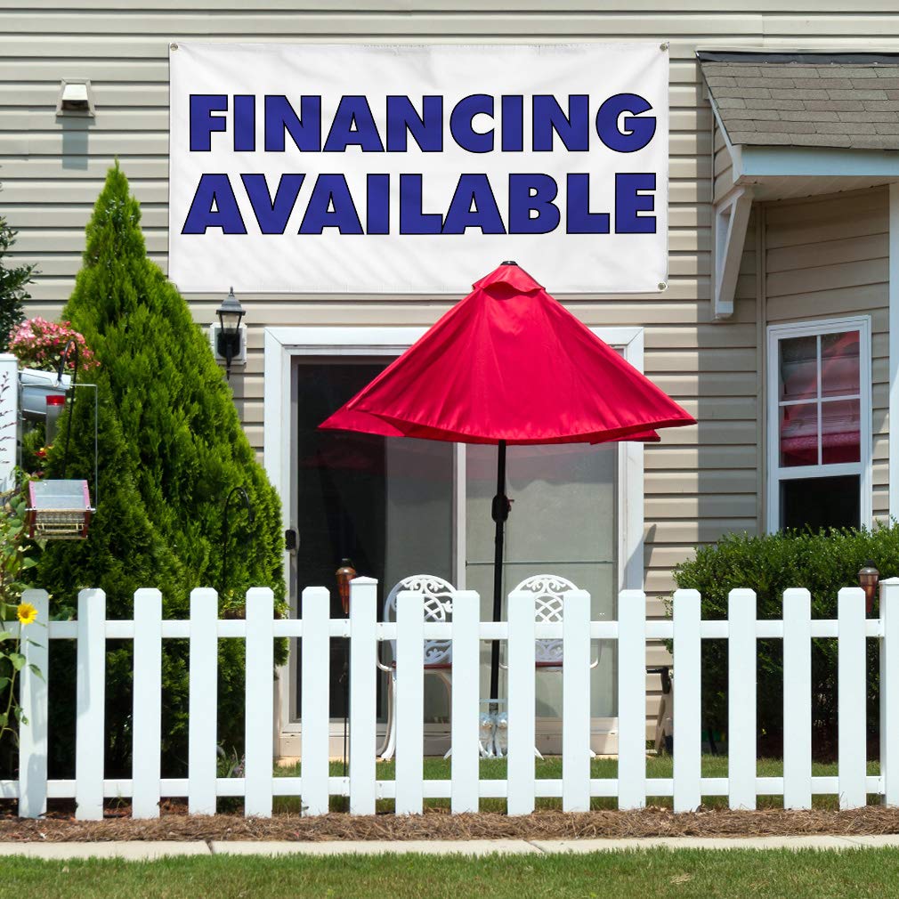 Vinyl Banner - 60x144 Inches, Weatherproof Outdoor Advertising Sign with 10 Grommets | Multiple Sizes Available | Business, Industrial & Yard Use | Perfect for Events, Sales & Promotions