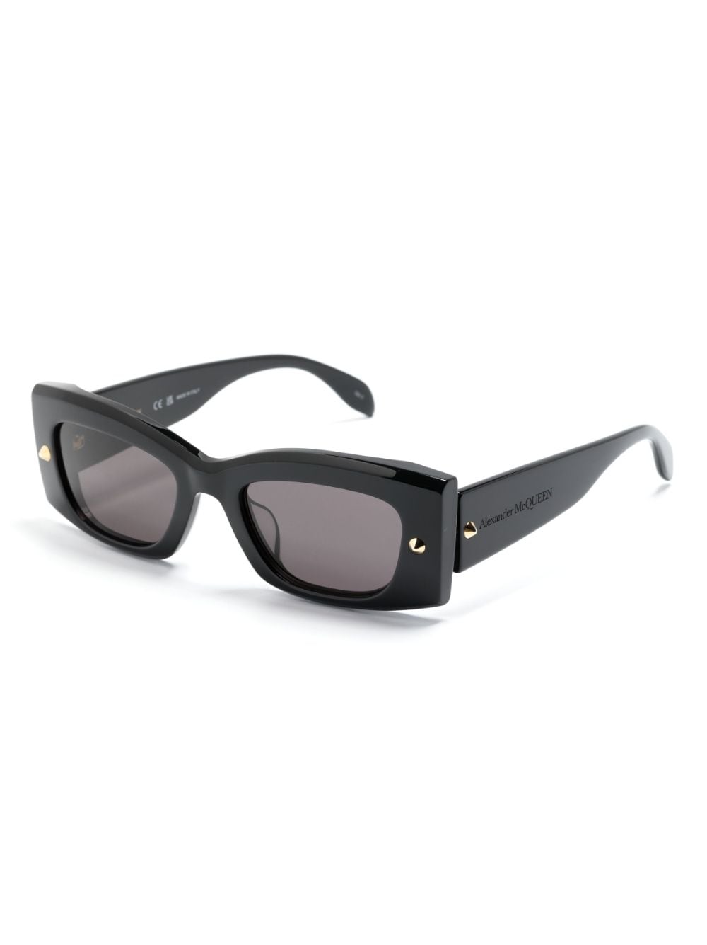 Alexander McQueen Black Sunglasses for Women & Men - Luxury Designer Shades for Fashion, Travel & Outdoor Activities