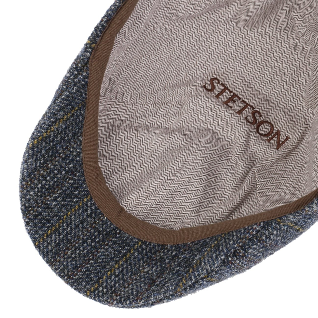 Stetson Carsen Wool Flat Cap for Men - Classic Winter Hat for Outdoor Activities, Hiking, and Casual Wear