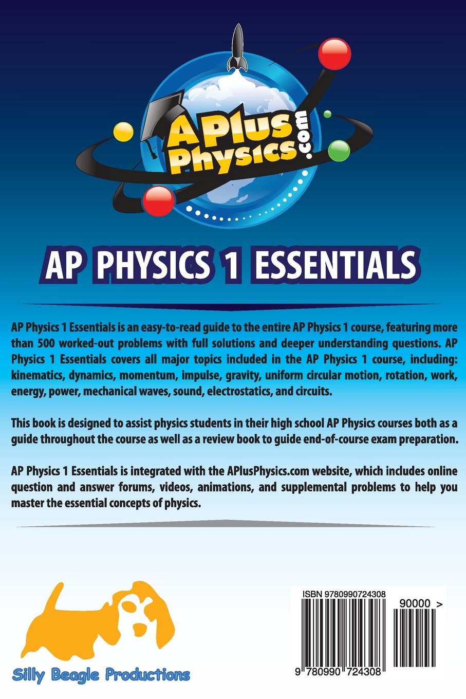 AP Physics 1 Study Guide - Comprehensive Review Book with Practice Problems & Solutions | Perfect for High School Students & College Prep | Classroom & Self-Study Use