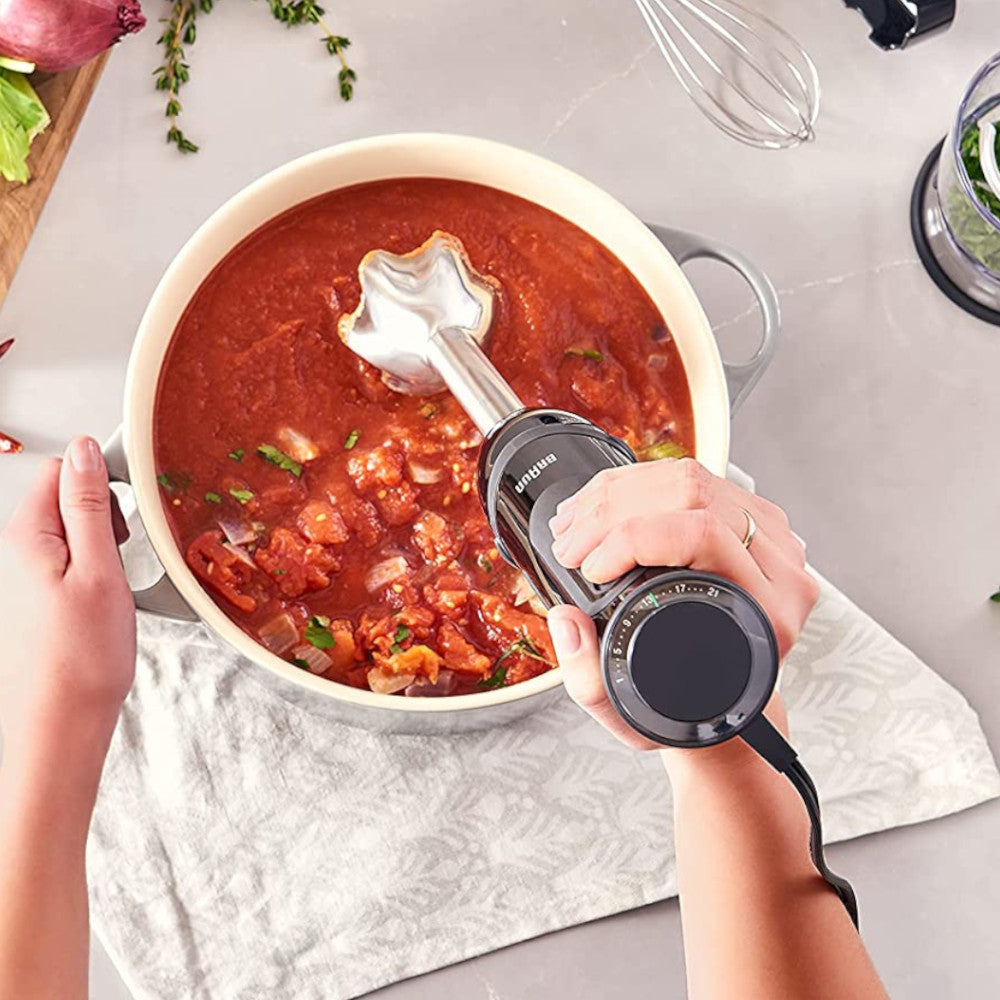 Braun MultiQuick 5 MQ5027 Immersion Hand Blender | Refurbished with Home Essentials Warranty | Perfect for Smoothies, Soups & Baby Food