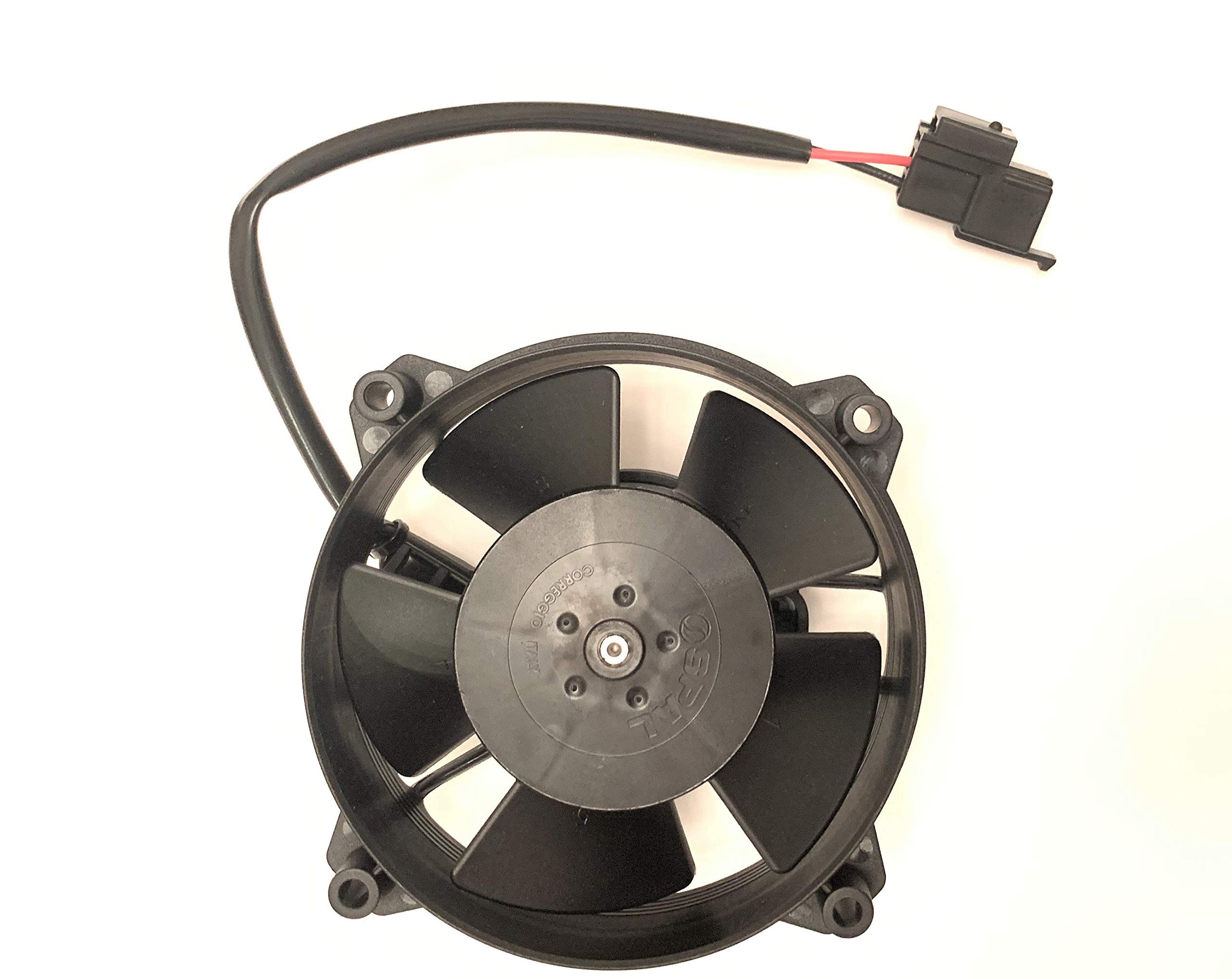 Spal 30103018 4-Inch Paddle Blade Puller Fan - High Performance Cooling Fan for Automotive, Marine & Industrial Applications