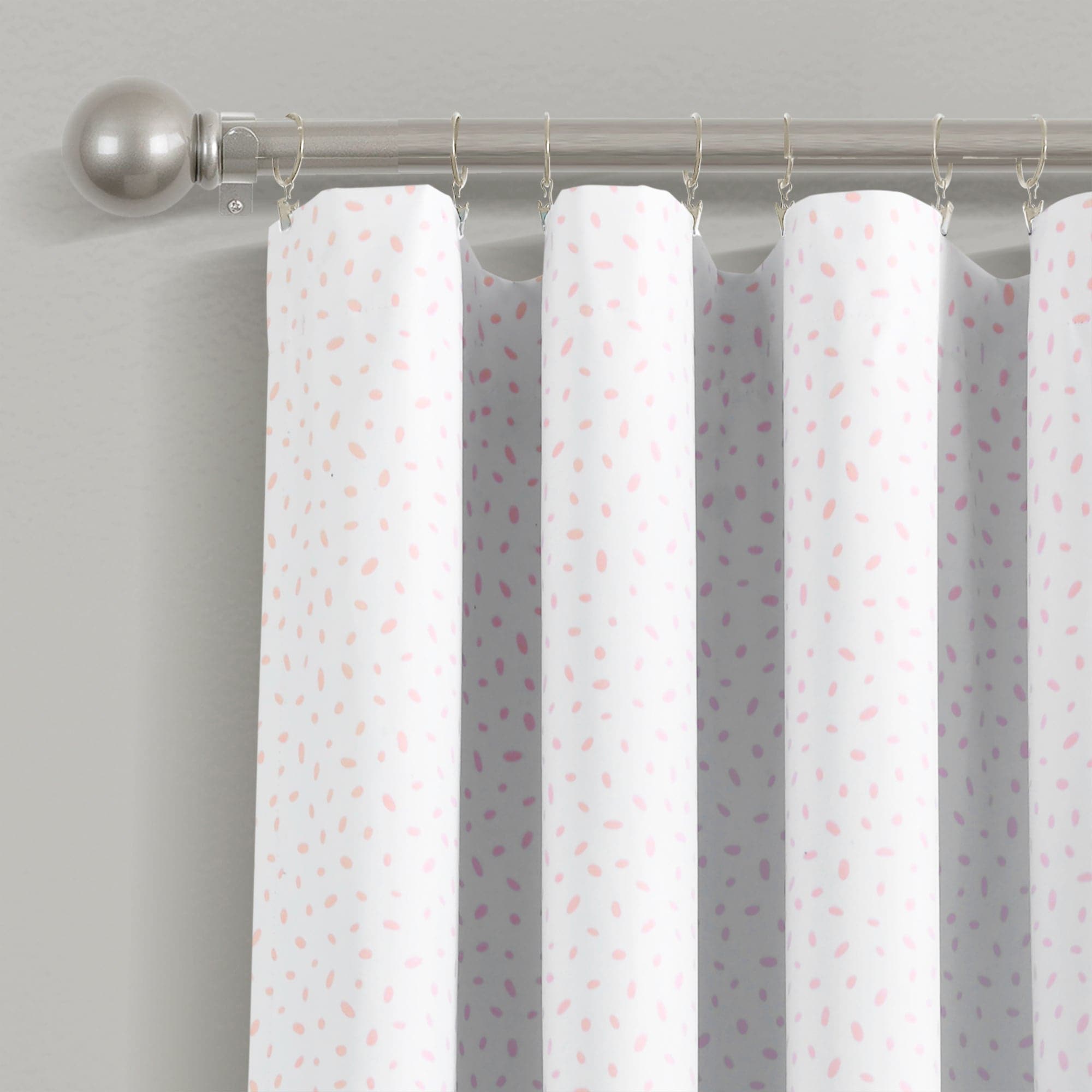 Pixie Fox Geo Blackout Window Curtain Panel - Blackout Curtains for Bedroom, Living Room & Nursery - Light Blocking Thermal Insulated Drapes for Better Sleep & Energy Efficiency