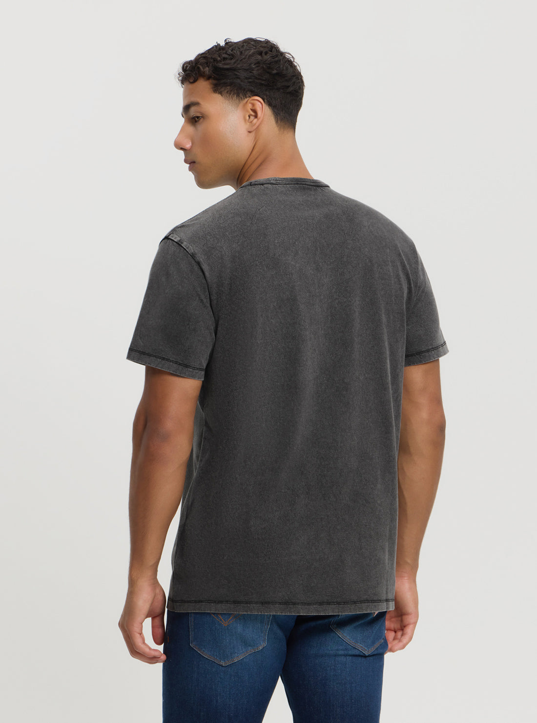 Premium Grey Logo Printed T-Shirt for Men & Women - Comfortable Cotton Tee for Casual Wear, Street Style & Everyday Outfits