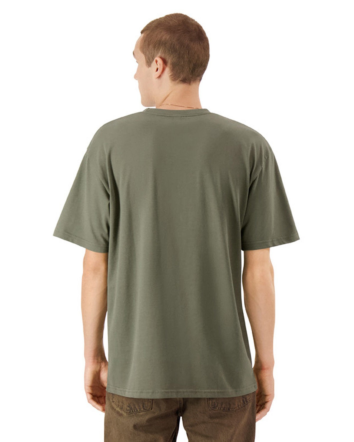 American Apparel 5389 Unisex Sueded T-Shirt - Soft & Comfortable Cotton Tee for Men & Women - Perfect for Casual Wear, Layering & Everyday Outfits