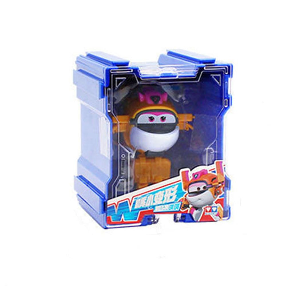 Super Wings Tichy Deformation Robot Toy - Airplane Transforming Vehicle for Kids Playtime