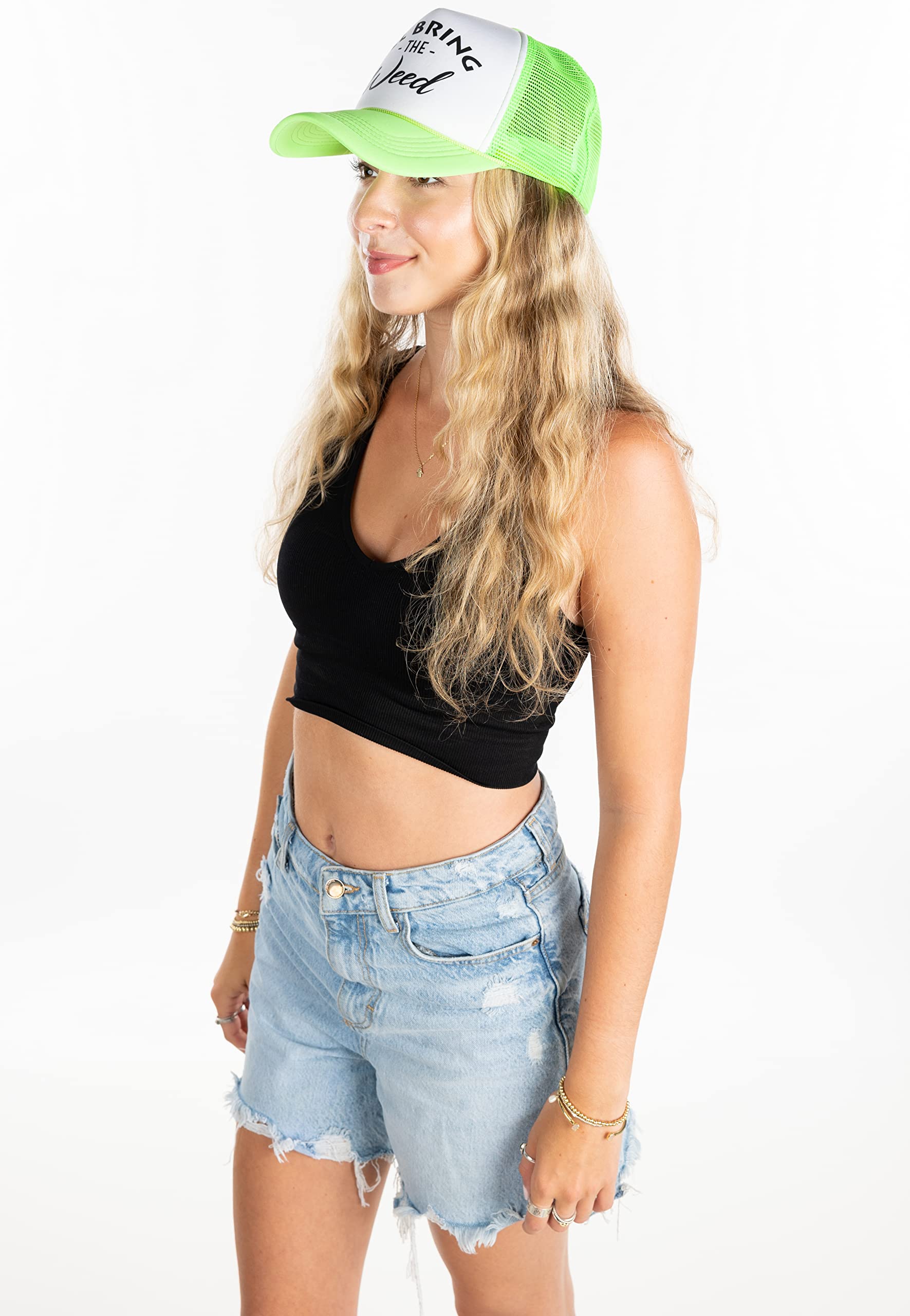 Funky Junque Bride-to-Be Bachelorette Party Foam Trucker Snapback Hat - Perfect for Wedding Showers, Girls' Night Out & Bachelorette Celebrations