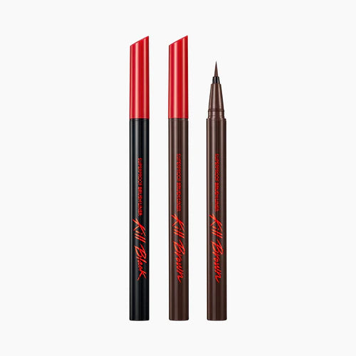 CLIO Superproof Brush Liner 0.55ml - Waterproof Eyeliner Pen for Long-Lasting Makeup - Perfect for Daily Use, Party & Special Occasions
