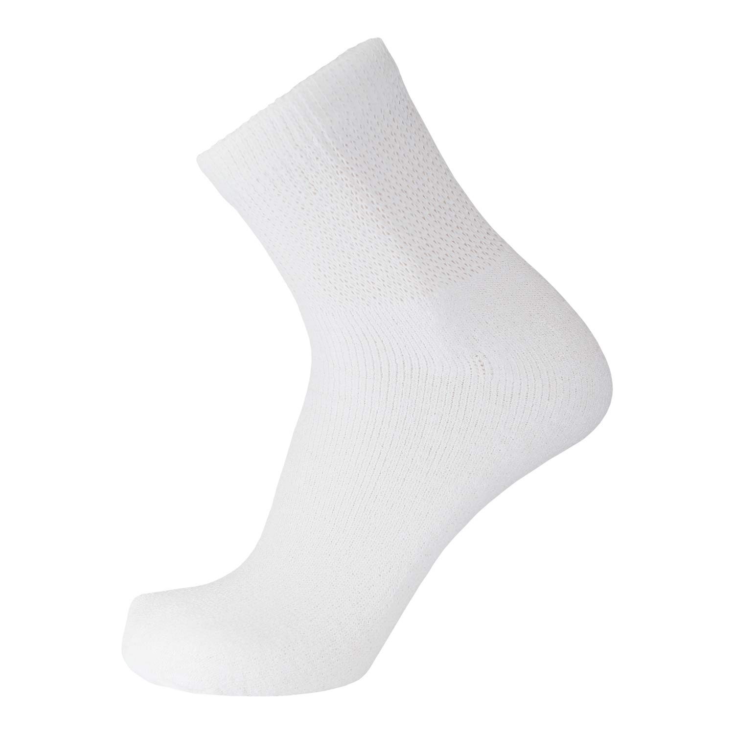 Big and Tall Diabetic Neuropathy Ankle Socks for Men - King Size Athletic Quarter Socks (Size 13-16) - Ideal for Diabetes, Swelling & All-Day Comfort
