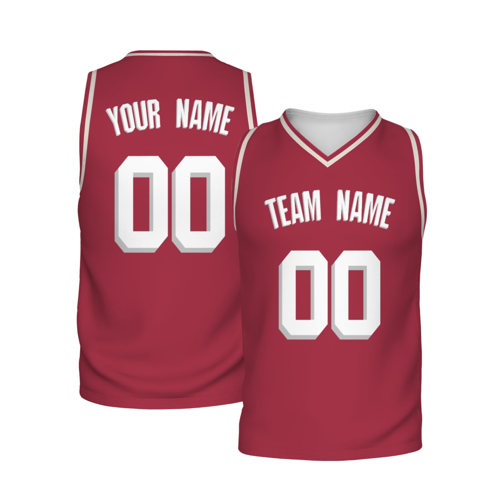 Custom Basketball Jerseys for Men & Women - Personalized Printed Name & Number - Team Sports Uniforms for Basketball Games, Tournaments & Fan Apparel