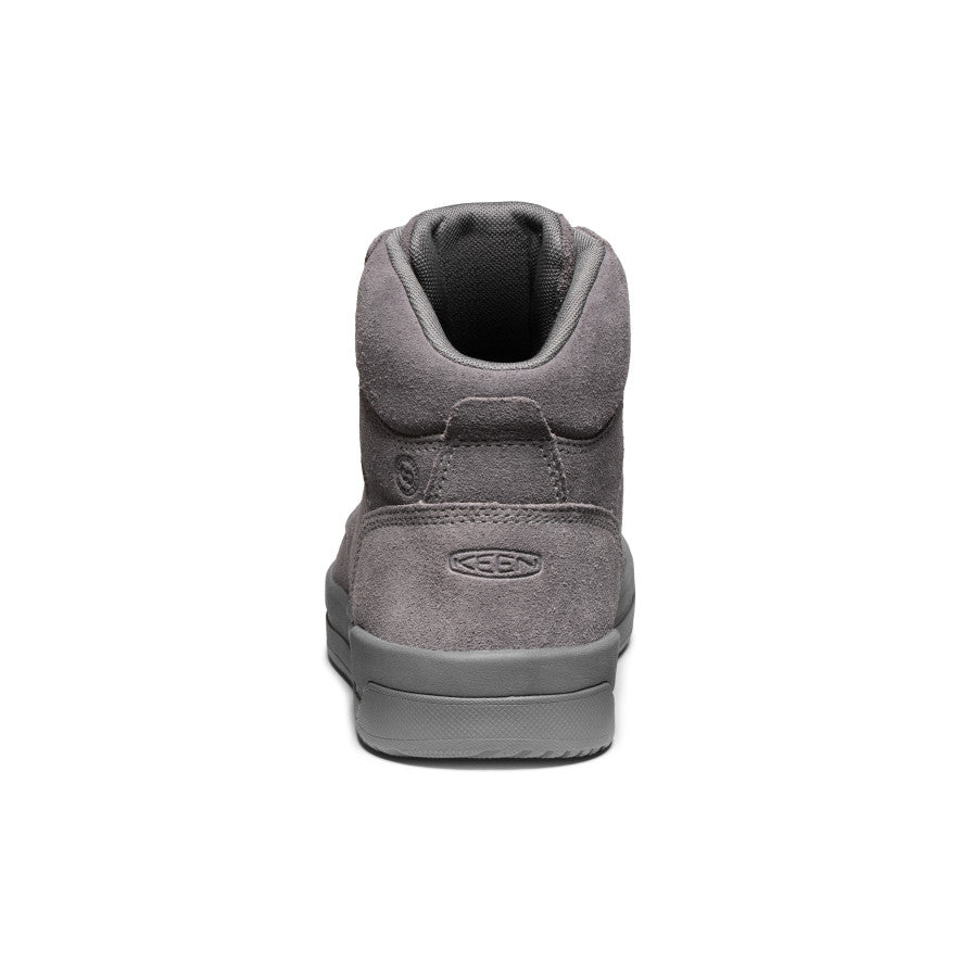 Men's Gibson Soft Toe Work Boots - Steel Grey Leather Safety Shoes for Construction & Outdoor Work | Durable & Comfortable for Job Sites, Hiking & Heavy Duty Use