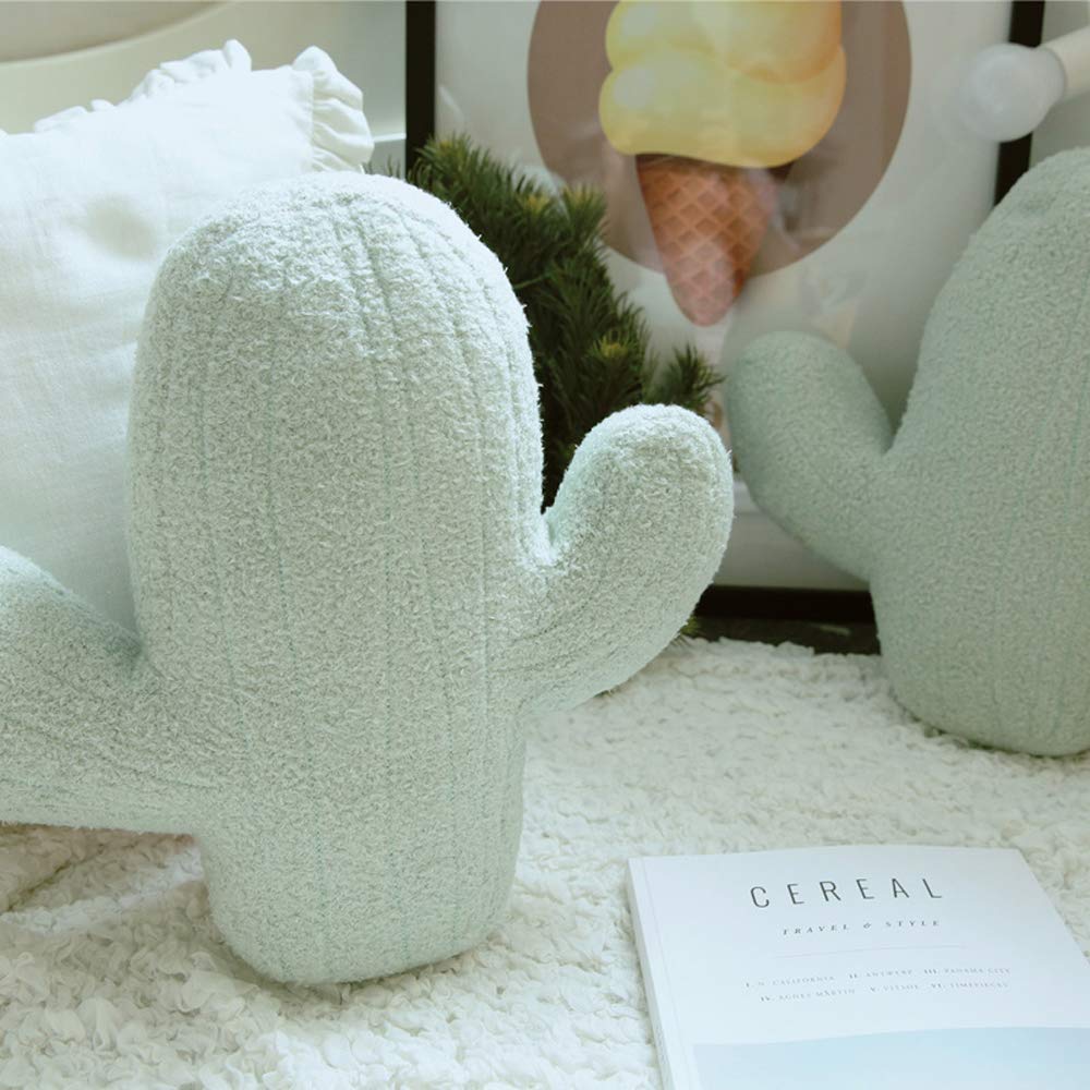 Cactus Shape Pillow - 3D Sofa Cushion for Office Nap, Bed & Home Decor | Comfortable Cactus-Shaped Pillow for Living Room, Dorm, or Gift