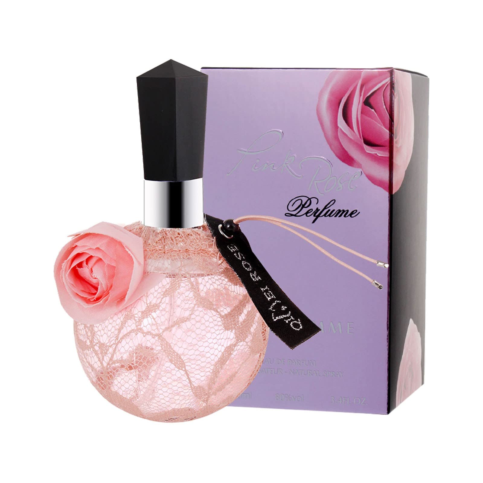 Women's Perfume Set - 3 Floral Fragrances with Rose & Sandalwood Notes, Fresh & Long-Lasting Eau De Toilette Spray, 100ml - Perfect for Daily Wear, Office & Special Occasions
