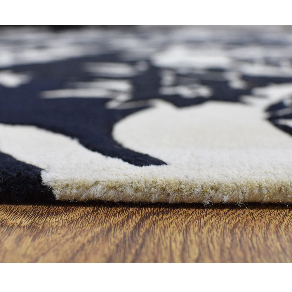 Aster Hand Tufted Rug - Soft Modern Area Rug for Living Room, Bedroom, Nursery - Non-Slip Comfortable Home Decor Carpet