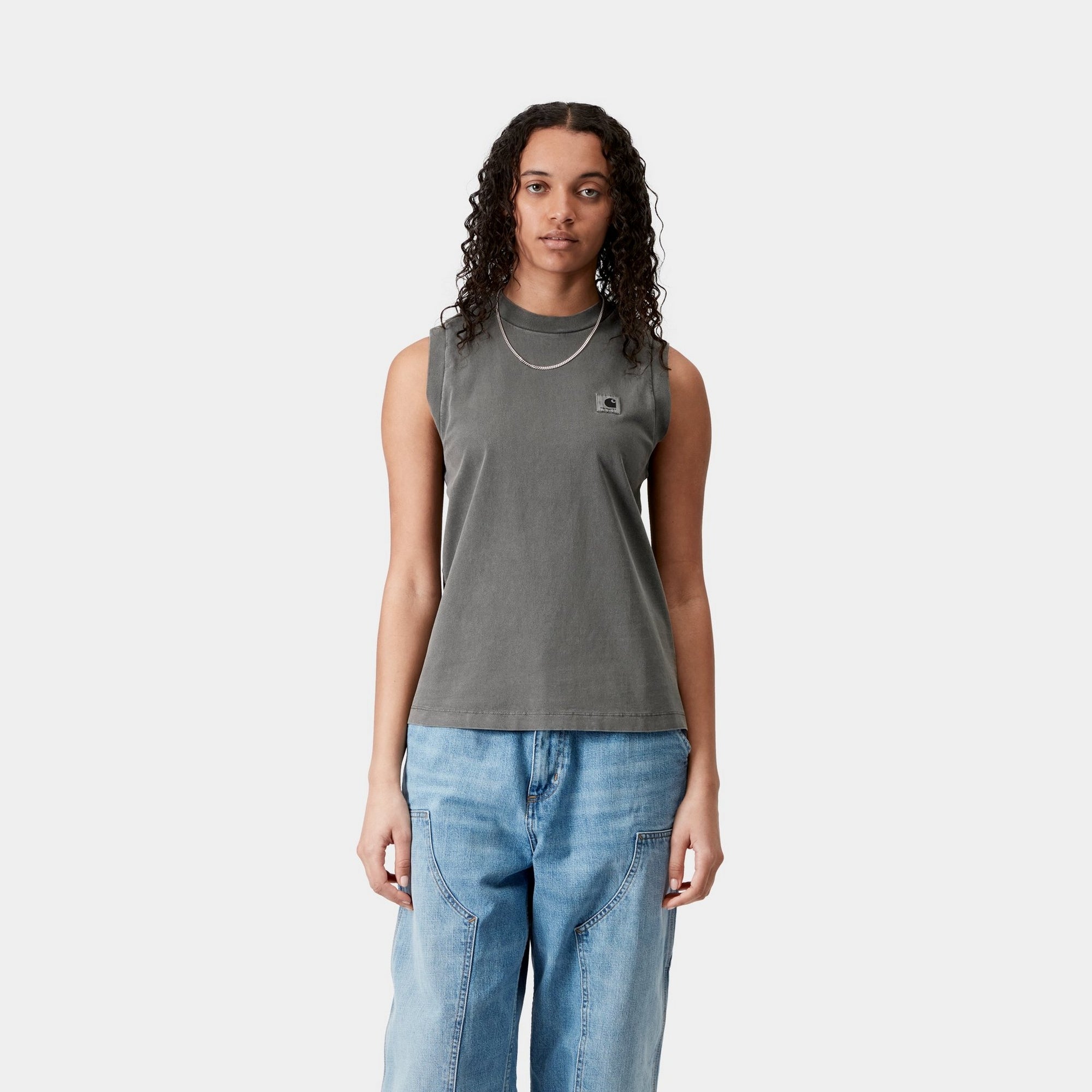 Women's Nelson A Shirt - Comfortable Casual Button Down Top in Graphite | Perfect for Office Wear, Weekend Outings & Layering
