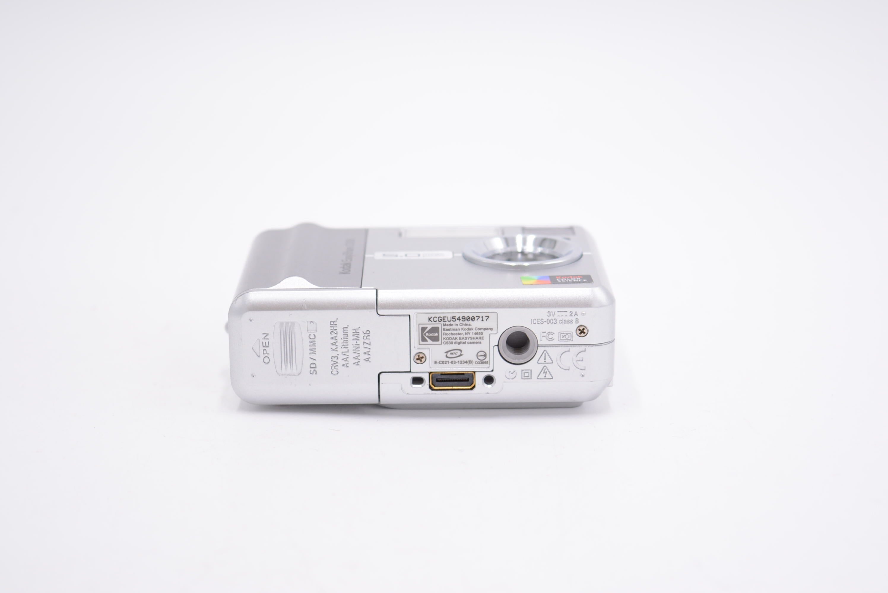 Used Kodak C350/00717 EasyShare C350 Digital Camera - Perfect for Travel Photography, Family Events & Everyday Snapshots