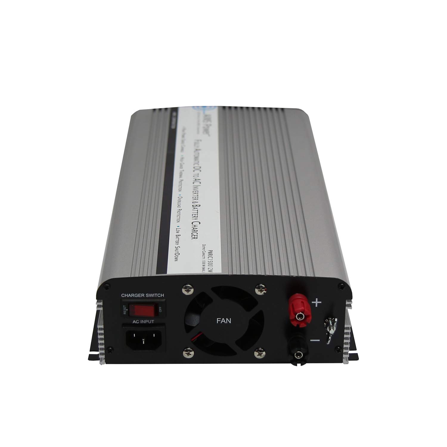 1500W Modified Sine Wave Power Inverter with Battery Charger & Transfer Switch - AIMS Power PWRIC1500W for RV, Camping, Emergency Backup & Off-Grid Power Supply
