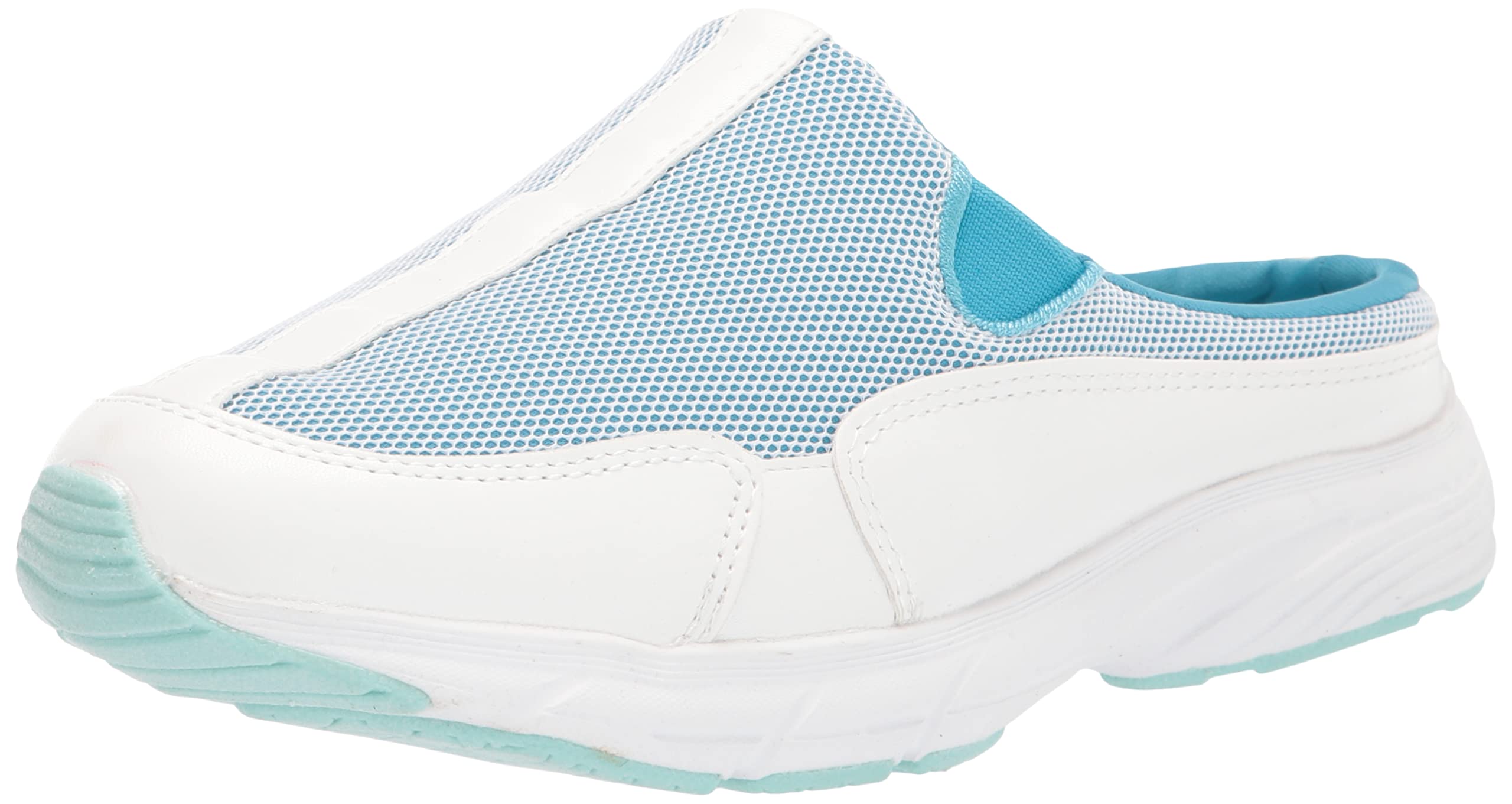 AmeriMark Women's Myla Clog Athletic Shoes - Comfortable Slip-On Sneakers for Walking, Nursing & Casual Wear - Lightweight Non-Slip Work Shoes for Women