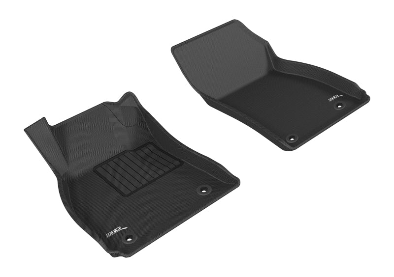 3D MAXpider Custom Fit Floor Mats for 2010-2016 Buick LaCrosse - 1st Row All-Weather Car Mats (Black) | Perfect for Daily Commute & Road Trips