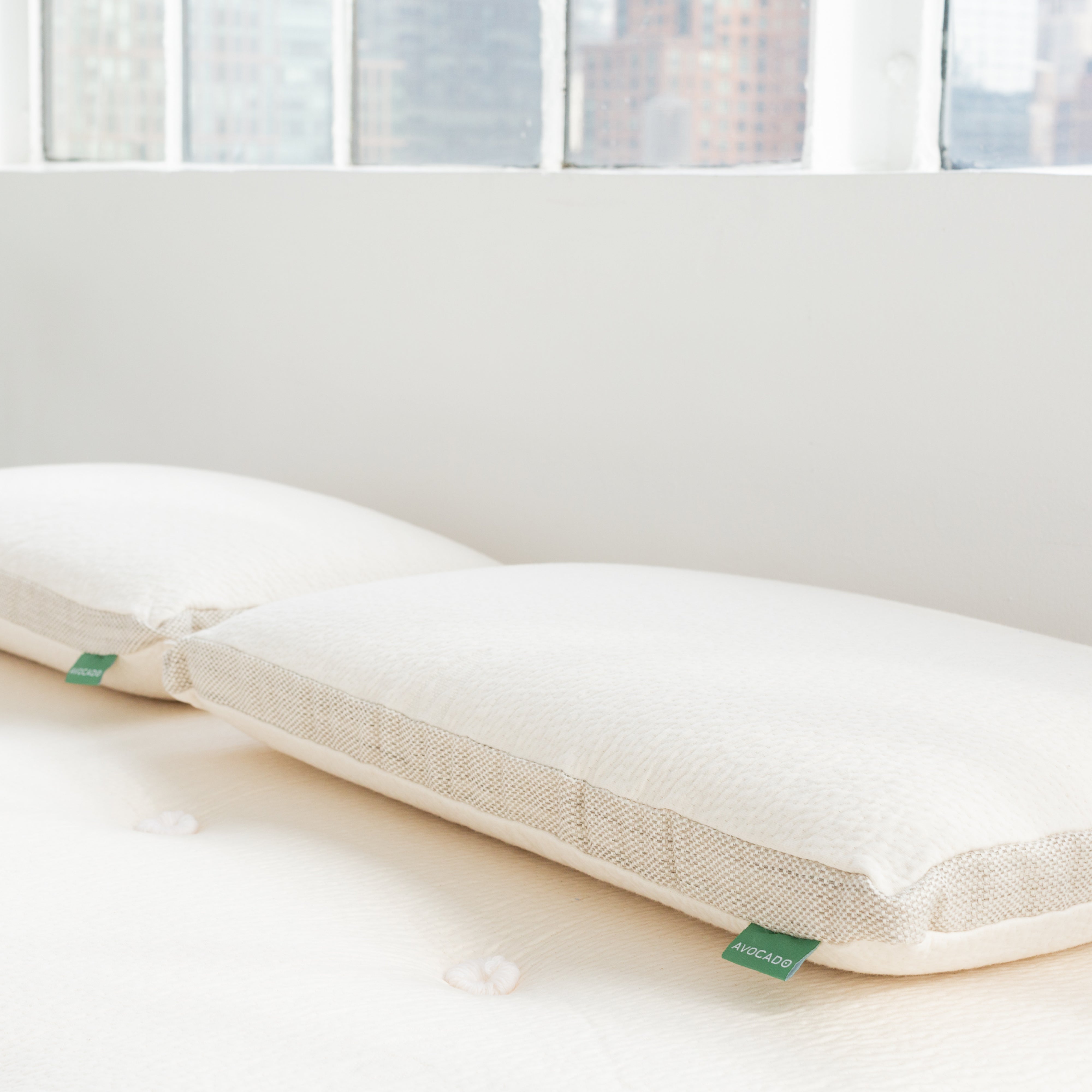Avocado Shaped Memory Foam Pillow for Neck Support - Ergonomic Design for Side, Back & Stomach Sleepers - Perfect for Home, Office & Travel Use