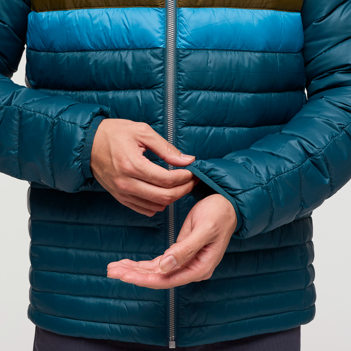 Cotopaxi Fuego Down Hooded Jacket for Men - Lightweight Water-Resistant Winter Coat with Adjustable Hood - Perfect for Hiking, Camping & Outdoor Adventures