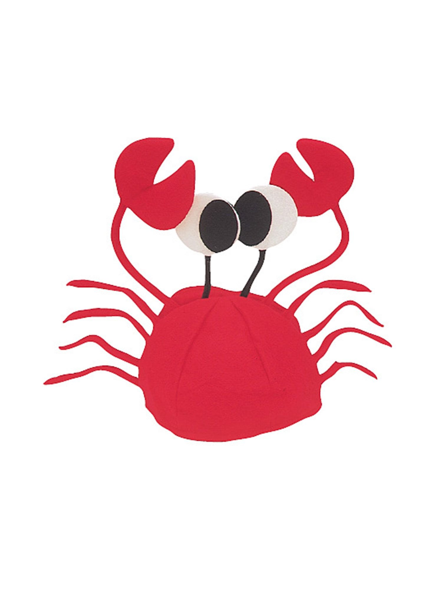 Men's Crab Felt Hat for Costume & Party Fun