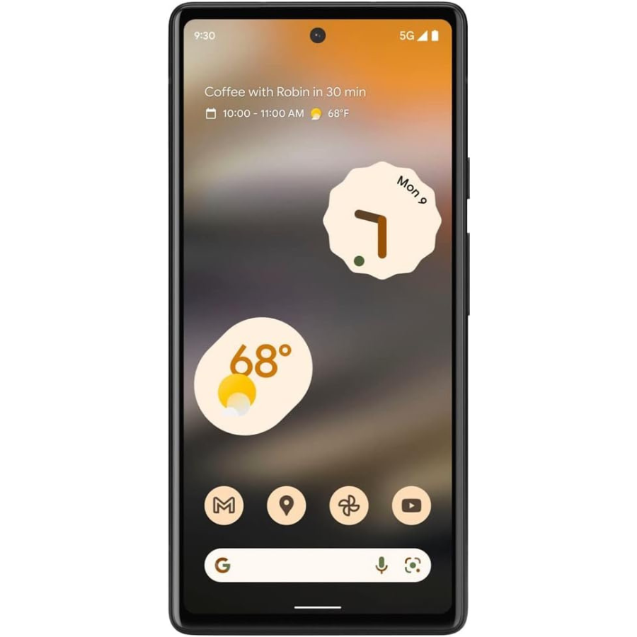 Google Pixel 6a 5G Unlocked Smartphone 128GB - Refurbished | Fast Performance, Great Camera for Travel & Photography