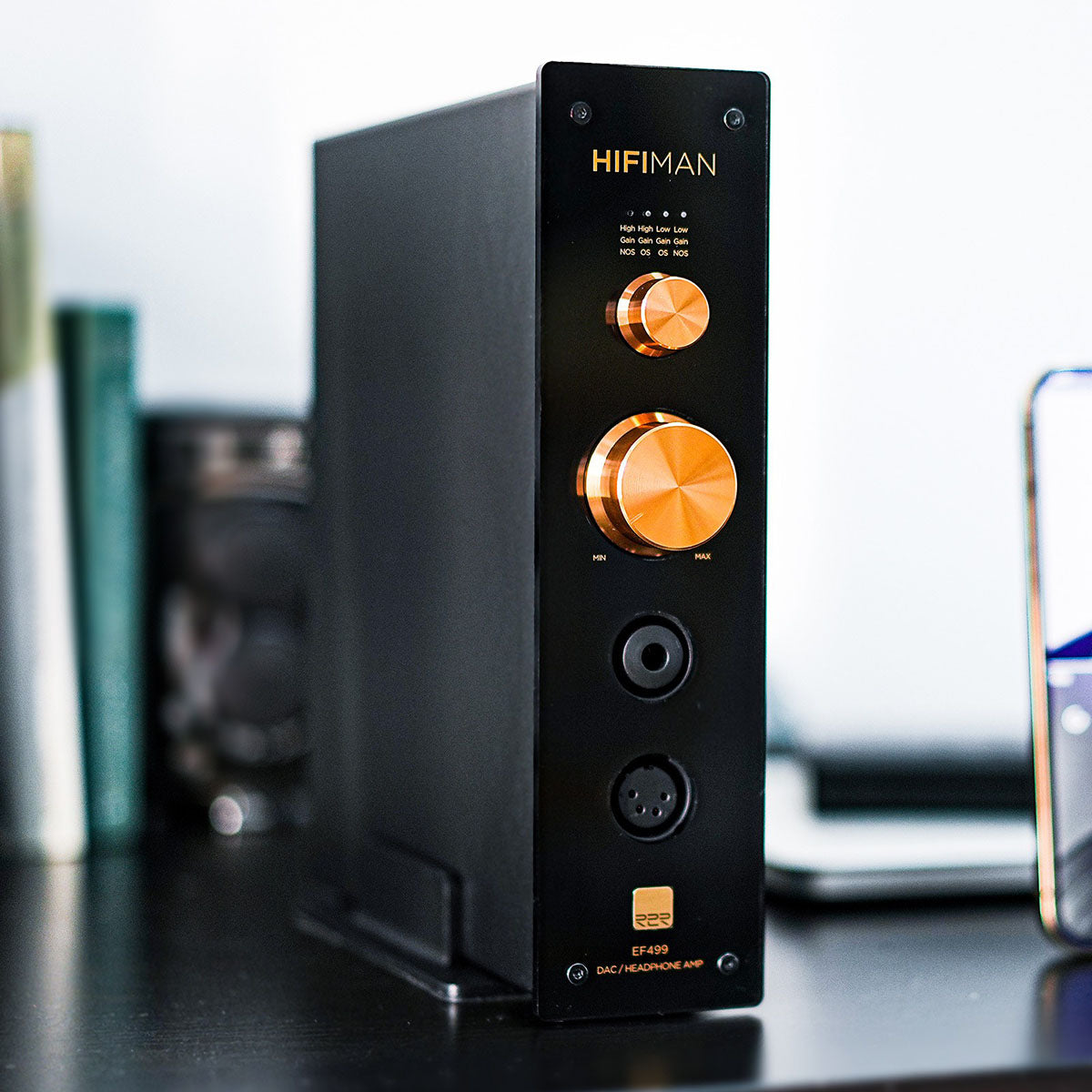 HiFiMAN EF499 High-Resolution USB DAC and Headphone Amplifier - Perfect for Audiophiles, Home Studio & Music Listening Sessions