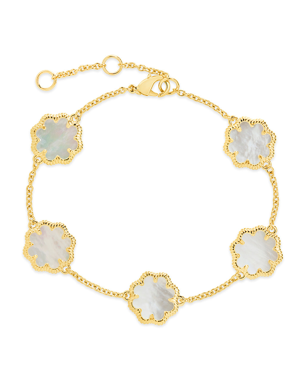 Rose Petal Station Bracelet for Women - Dainty Floral Charm Adjustable Bangle for Everyday Wear, Gift for Her, Wedding, Anniversary & Special Occasions