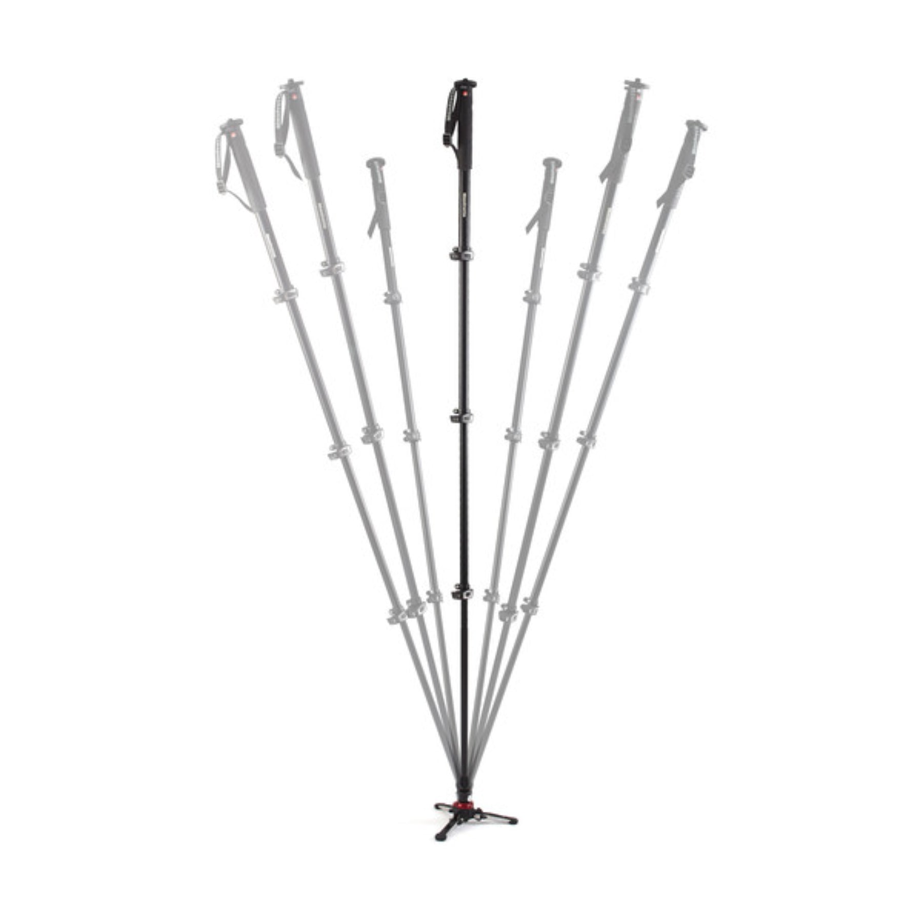 Manfrotto MVMXPROA4 Aluminum XPRO Video Monopod - Professional Camera Support for Travel, Sports & Event Photography | Lightweight & Adjustable Tripod Alternative