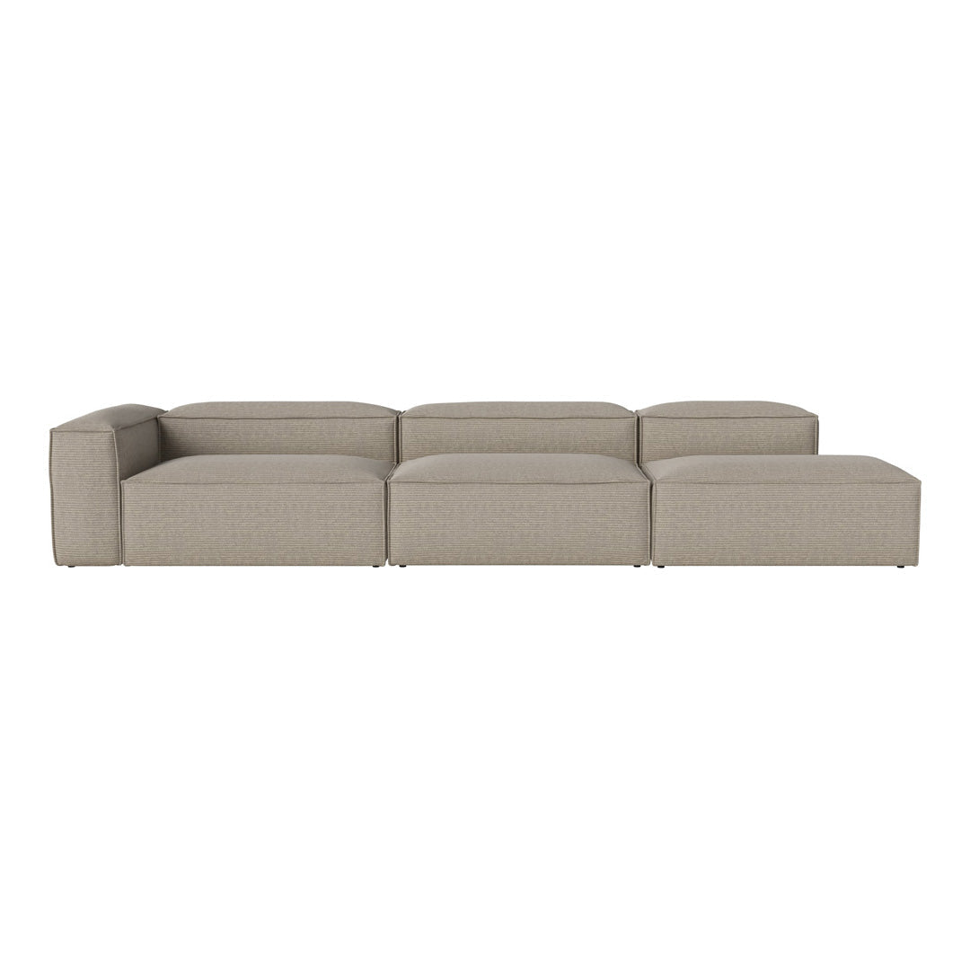 Cosima 3-Seater Sofa with Open End - Modern Living Room Furniture for Small Spaces | Perfect for Apartments, Studios & Cozy Home Decor