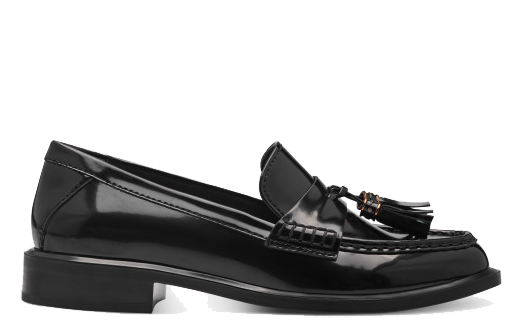 Tamaris Women's Tassel Loafers 24317 - Comfortable Slip-On Shoes for Work, Office & Casual Outfits