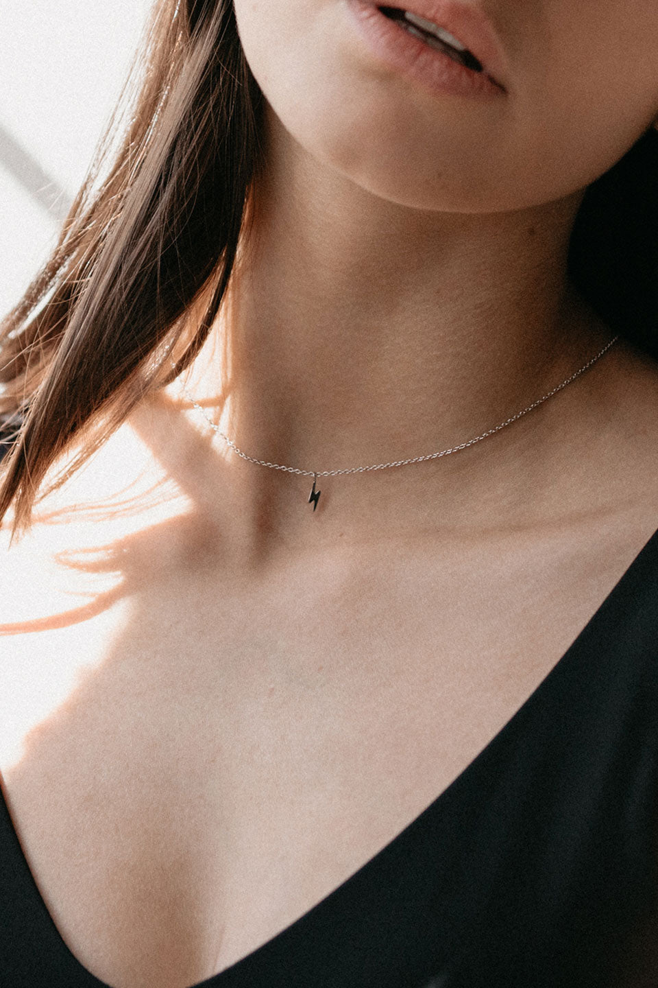 Elegant Gold or Silver EOL Necklace for Women - Trendy Layered Pendant Jewelry Gift for Birthday, Anniversary & Special Occasions