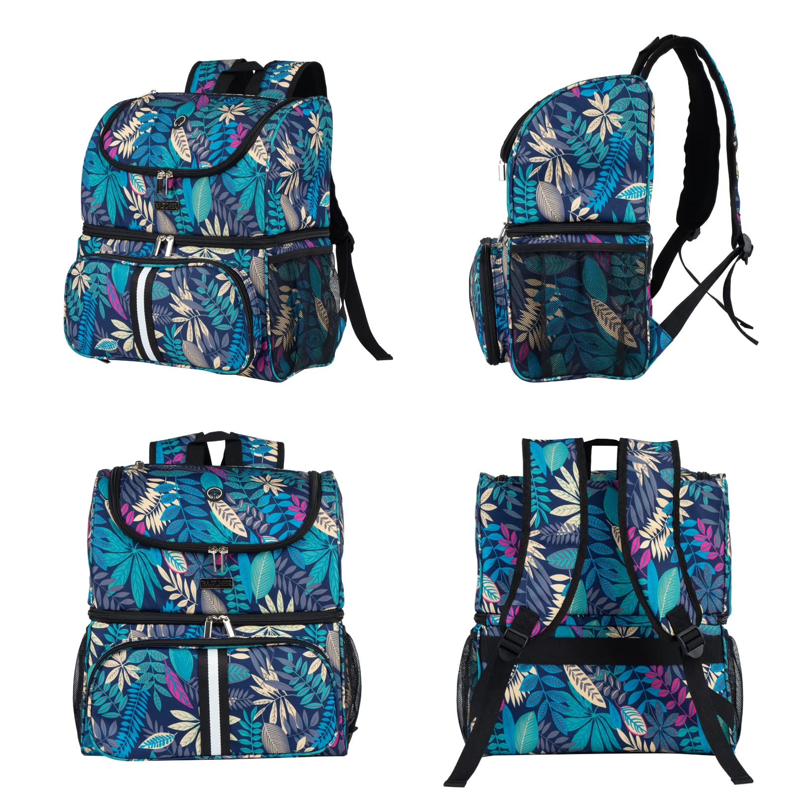 BAGLHER Pet Travel Backpack with Bowls - Durable Double-Layer for Dogs & Cats - Perfect for Hiking & Air Travel
