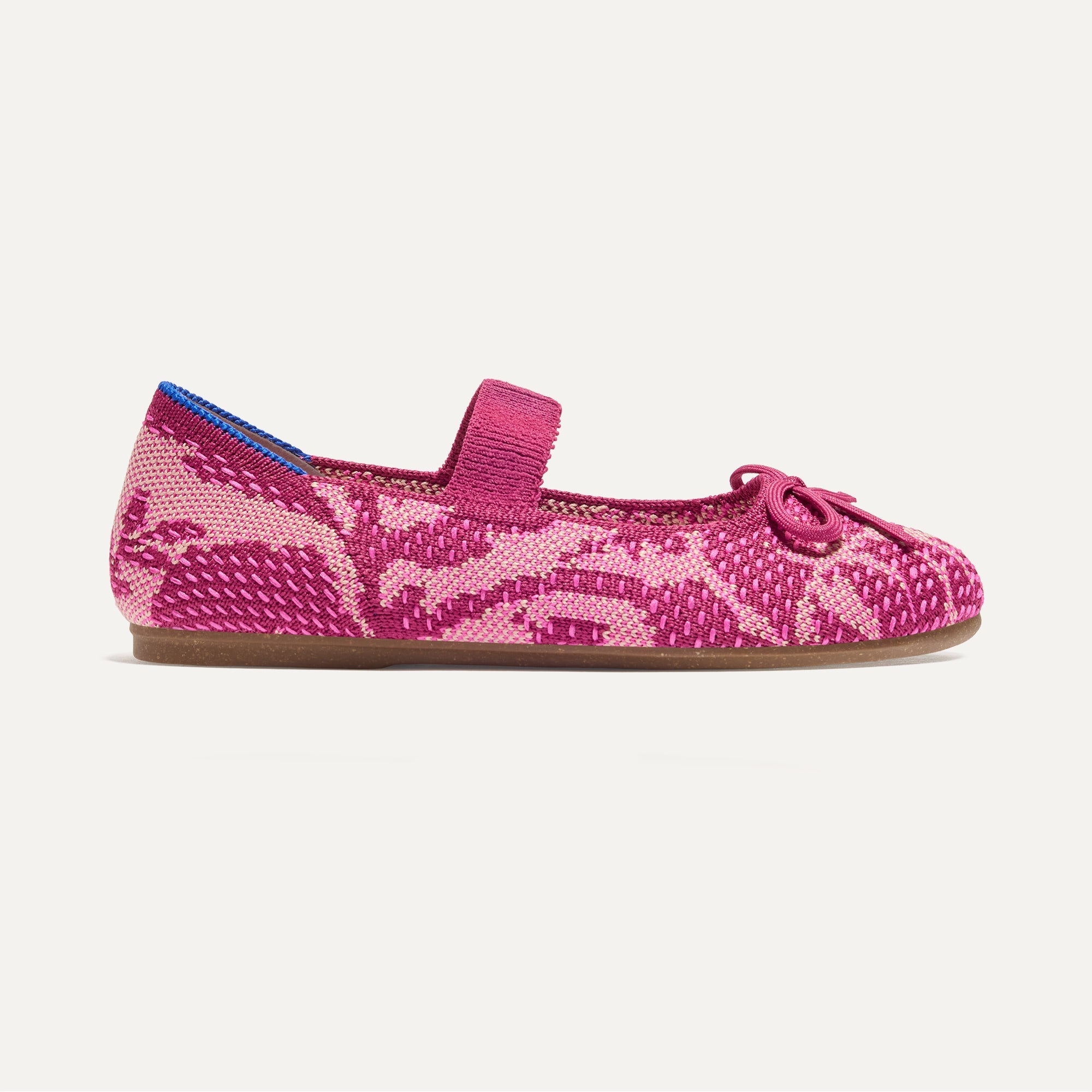 Pink Bouquet Mary Jane Shoes for Girls - Comfortable & Stylish Kids' Dress Shoes for Weddings, Parties & Special Occasions