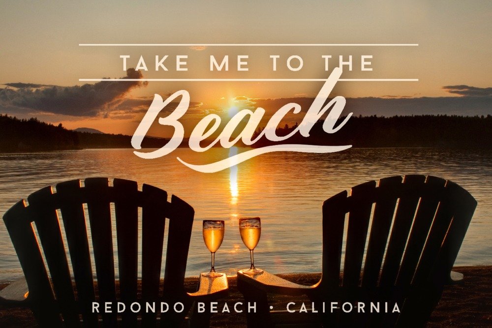 Redondo Beach California Sunset Metal Wall Art - 16x24 Gallery Quality Aluminum Decor for Coastal & Beach House Living Room, Bedroom, Office