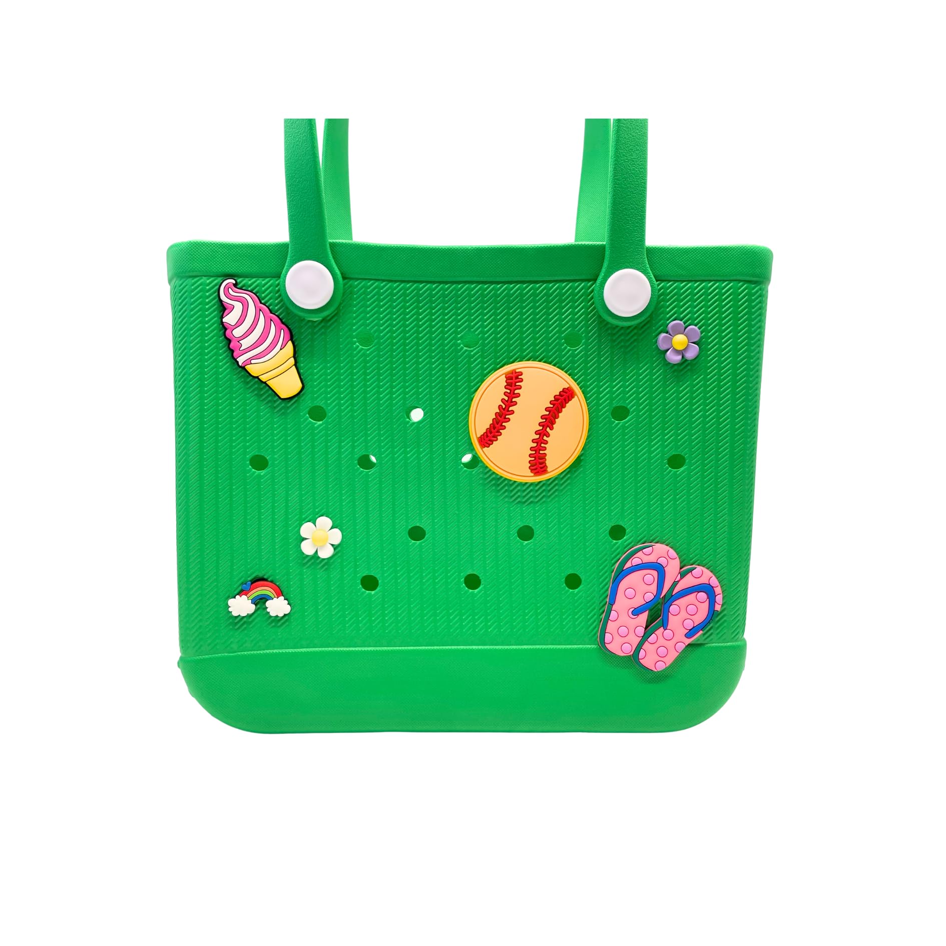 Bogg Bag Charms & Accessories - Cute Decorative Inserts Compatible with All Original Bogg Bag Models & Simply Southern Totes | Perfect for Beach, Pool, Travel & Everyday Handbag Decor