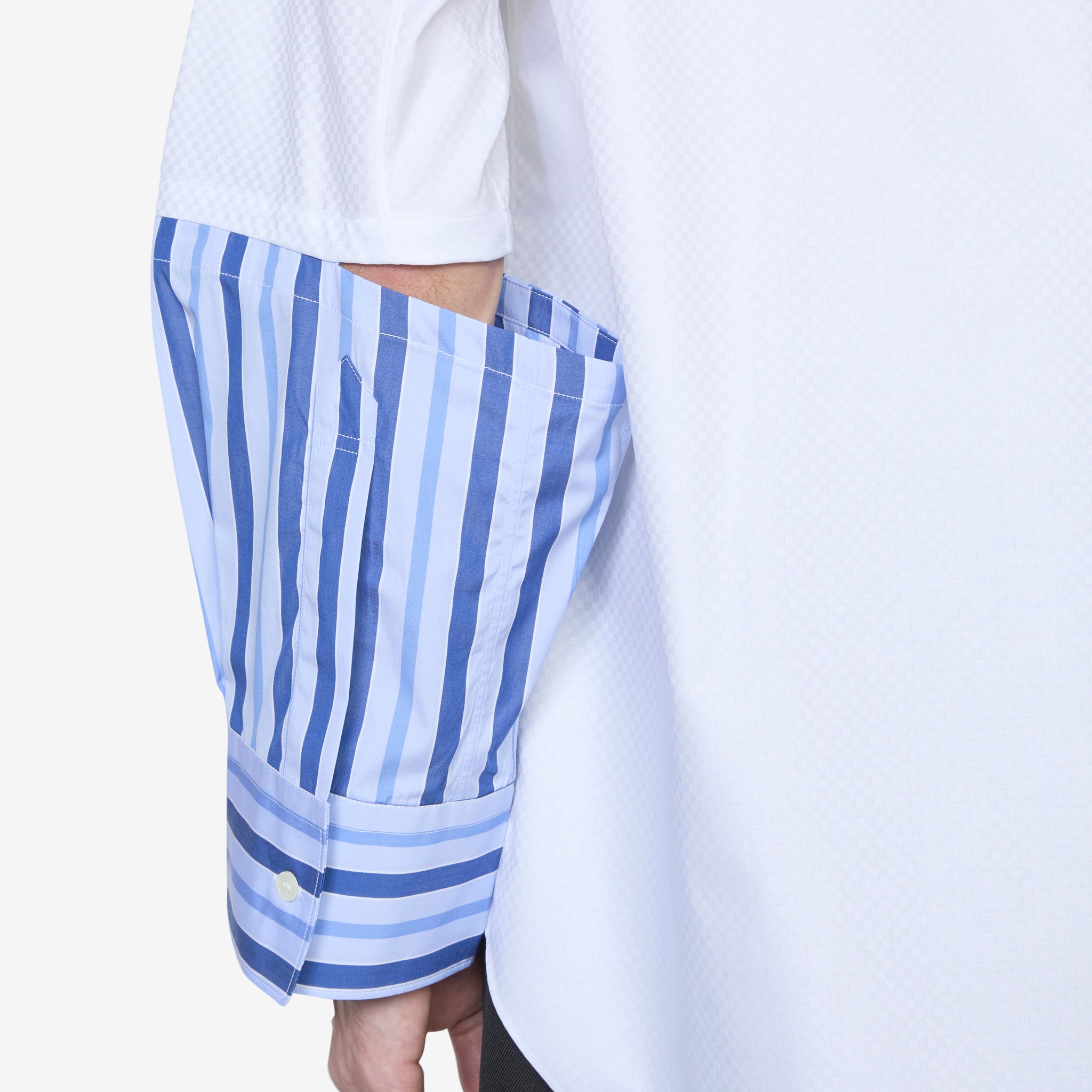 Men's White Striped Shirt - Casual Button Down Shirt for Business & Everyday Wear | Perfect for Office, Date Night & Weekend Outfits