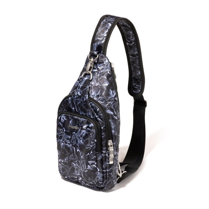 Baggallini Manhattan Central Park Crossbody Sling Bag for Women - Lightweight, Water-Resistant, Hands-Free Travel & Everyday Use