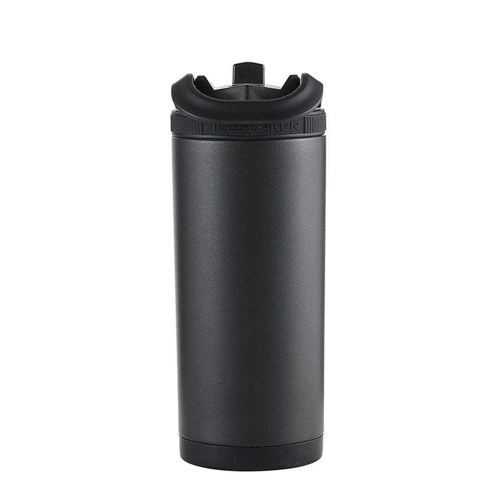 14oz Sport Water Bottle - Black | Leak-Proof & Durable for Gym, Hiking & Outdoor Activities