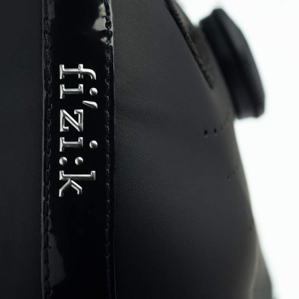Fizik Unisex Adult Tempo Overcurve Cycling Shoes - Black/Black - Size 9.5 US - Perfect for Road Biking & Indoor Cycling Training