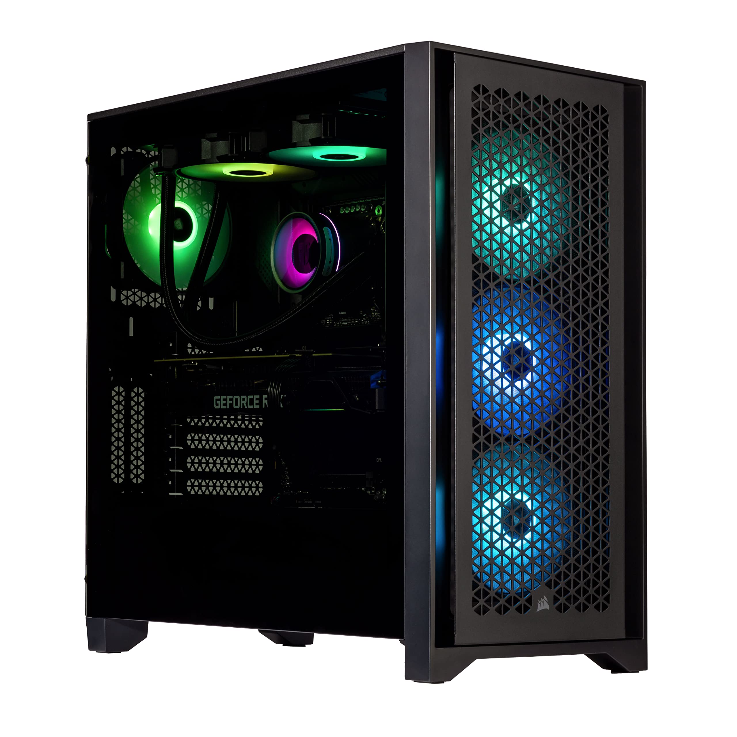 Velztorm Rivex CTO Gaming Desktop - Intel i9-12900K 16-Core, RTX 3080 10GB, 64GB DDR5 RAM, 1TB PCIe SSD | RGB Liquid Cooling, WiFi 6 | Ultimate Gaming & Streaming PC for 4K Gaming, VR, Esports & Content Creation