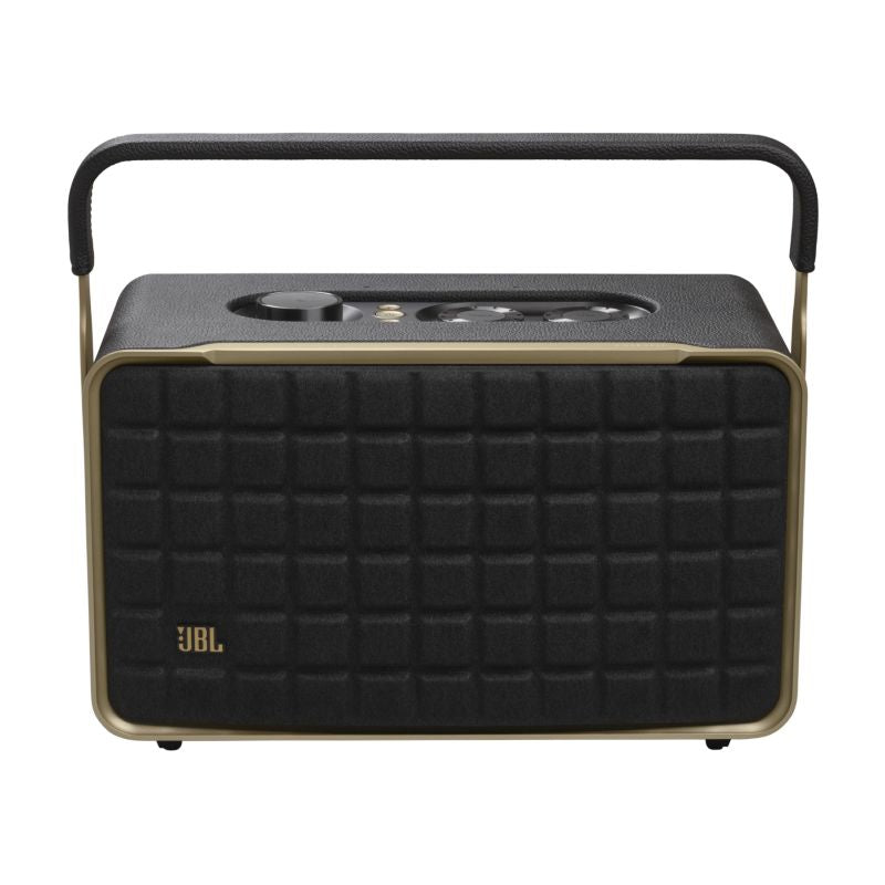 JBL Authentics 300 Portable Bluetooth Speaker with WiFi - Black | Wireless Home Audio for Parties, Outdoor Adventures & Indoor Entertainment