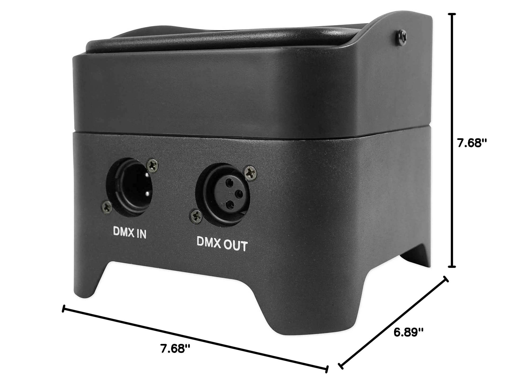 Rockville PAR 50 Rechargeable LED Wash Lights - Wireless DMX, RGBWA+UV, Includes Carrying Bag - Perfect for Stage Lighting, DJ Shows, and Live Events